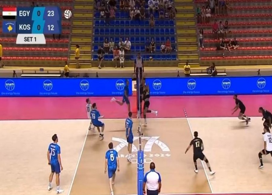 Kosova pësoi humbjen e tretë radhazi në “Taranto 2026”, këtë herë nga Egjipti me rezultat 3:0 në sete.