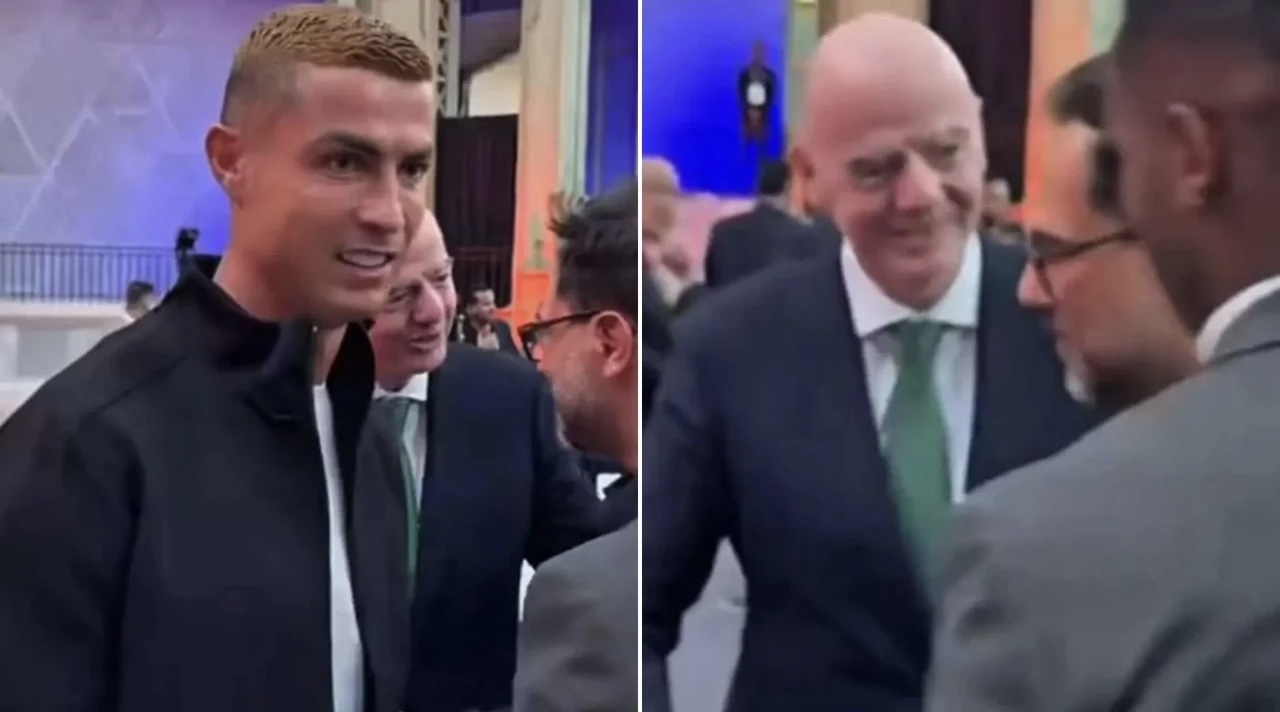 Gesti i Ronaldos ndaj Infantinos ndez debatet në futbollin botëror
