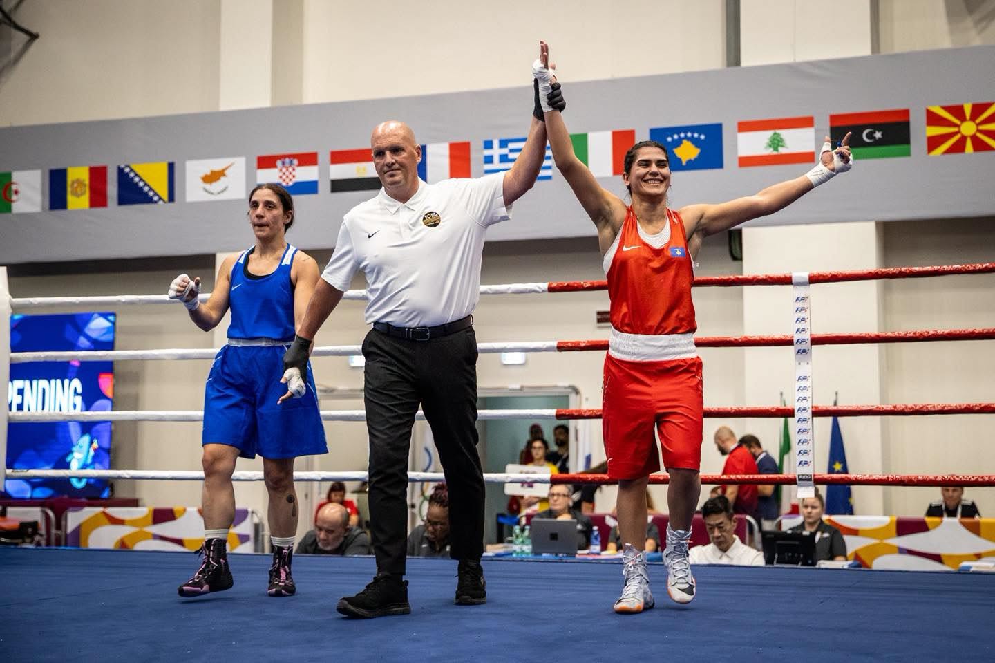 Kristina Kuluhova, boksierja me prejardhje ruse që përfaqëson Serbinë, do të jetë kundërshtarja e Donjeta Sadikut në finale të Lojërave Mesdhetare “Taranto 2026”.