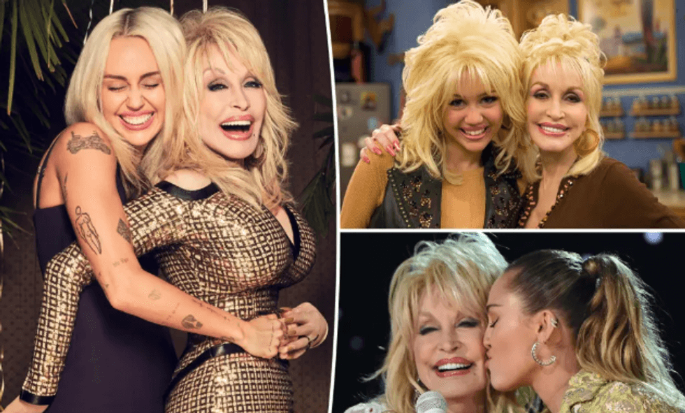 Miley Cyrus i jep lamtumirën e fundit Dolly Parton me emocione të thella