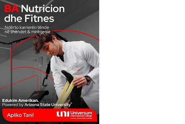 Programi i ri amerikan në Nutricion dhe Fitnes në Universum International College