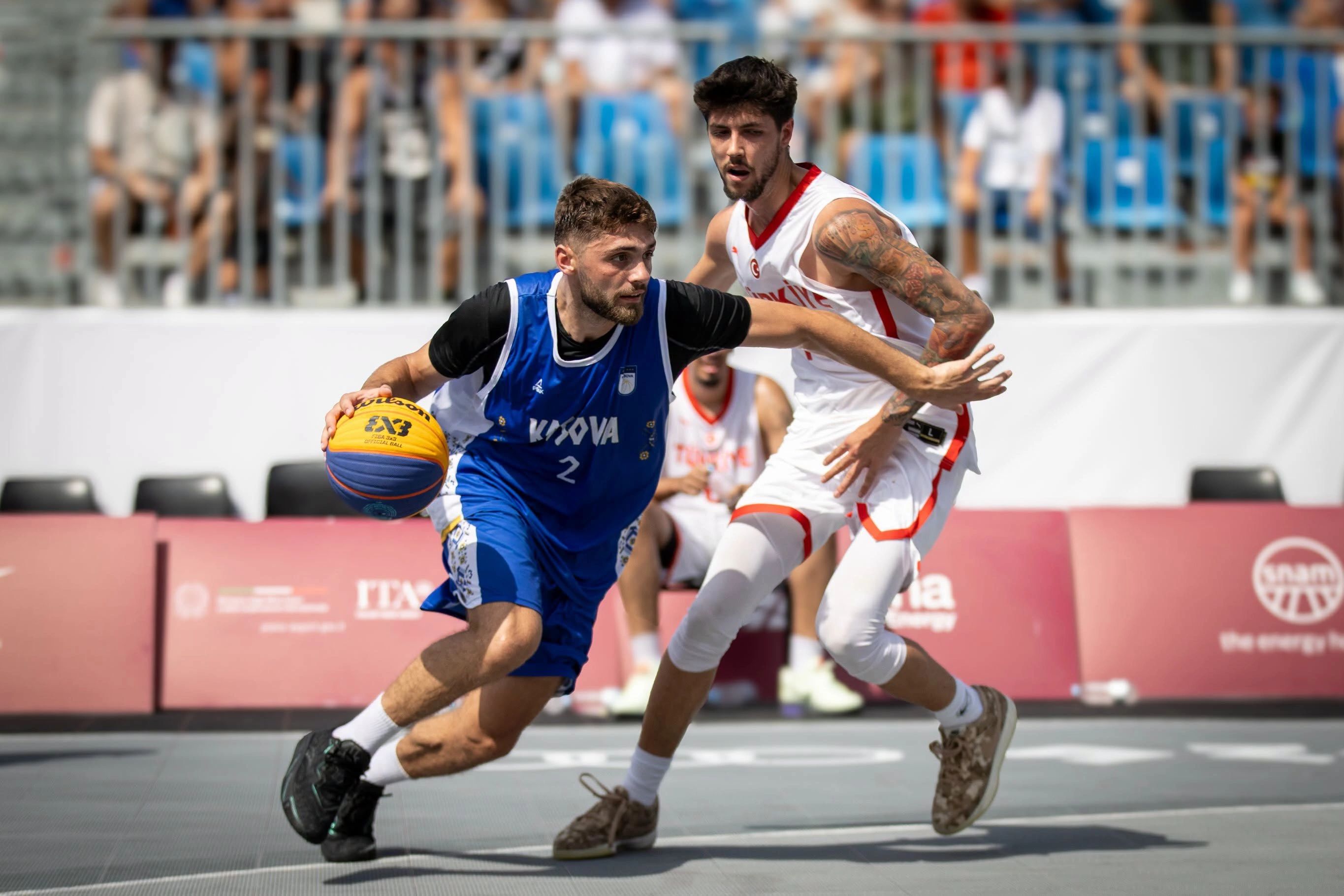 Kosova pësoi edhe humbjen 17:12 ndaj Portugalisë dhe nuk arriti të kalojë grupin në basketbollin 3x3 në Taranto 2026.