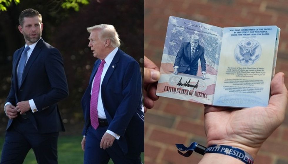 Pasaporta e re amerikane me fytyrën e Donald Trump ndez debatet