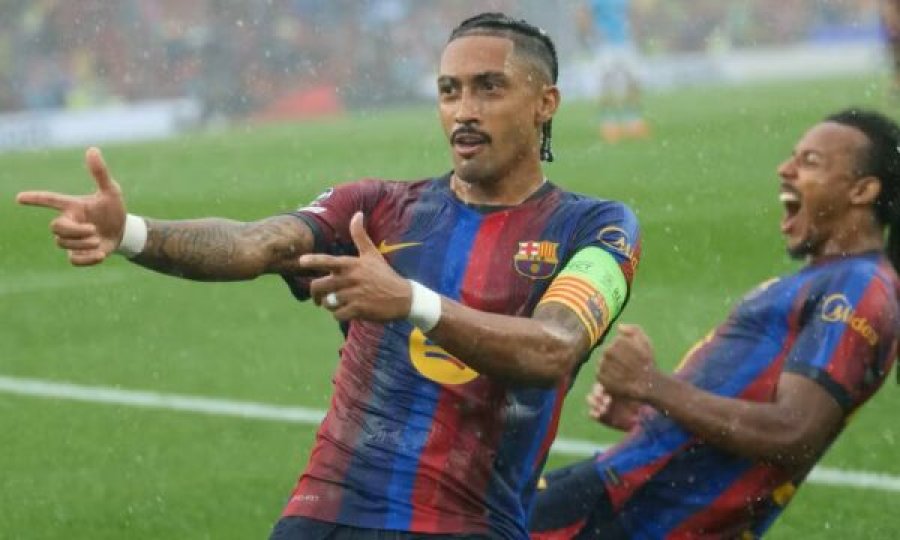 Barcelona mposht Feyenoordin 5-1 në ndeshjen e parë të fazës së grupeve në Champions League.