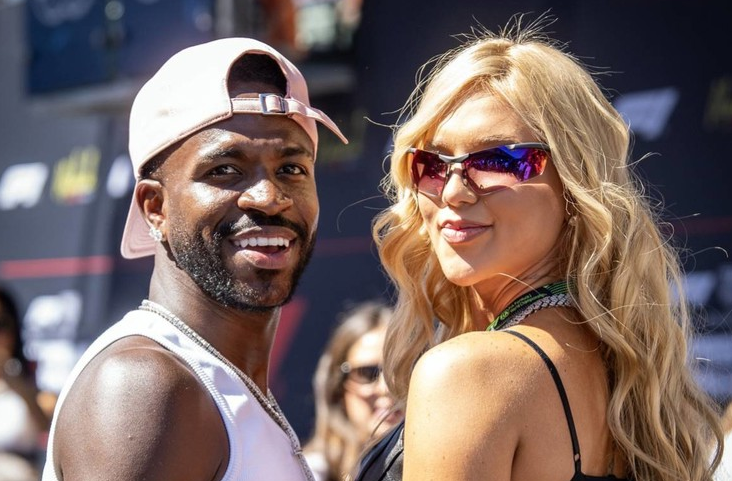 Vinicius Jr. në F1 me partneren e tij, vëmendje për stilin e saj të veçantë