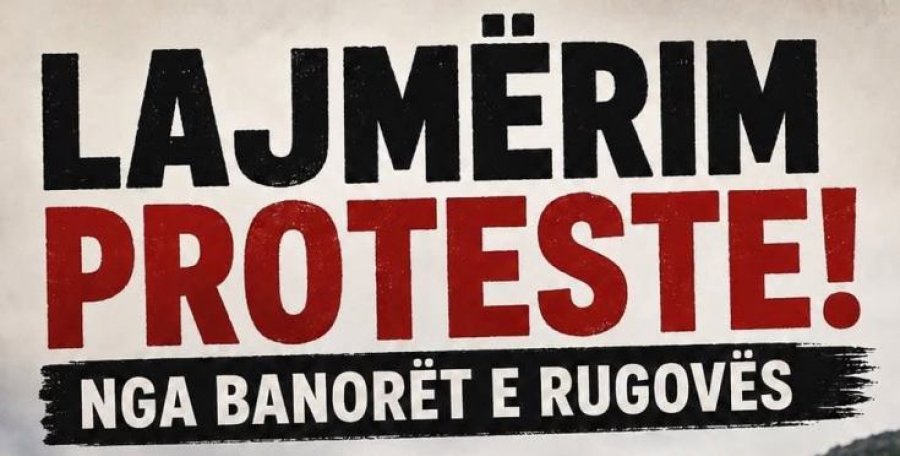 Banorët e Rugovës kundër ndalimit të ndërtimeve: protesta në hyrje të Grykës