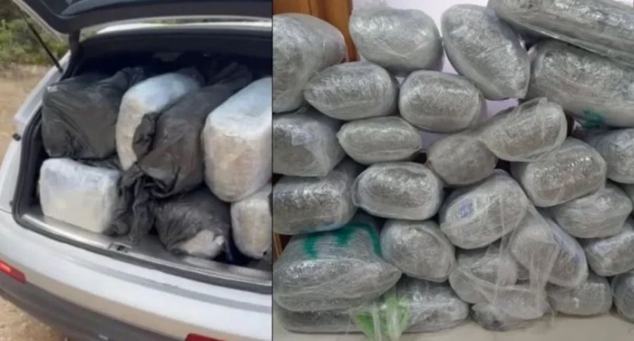 Ndjekje dramatike në Janinë, kapet shqiptari me 167 kg marijuanë