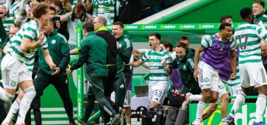 Celtic fiton titullin e 56-të kampion në Skoci pas fitores 3-1 ndaj Hearts në ndeshjen vendimtare.