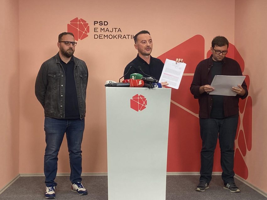 PSD-ja zyrtarizon gjashtë kandidatët për deputetë në zgjedhjet e 7 qershorit, përfshirë kryetarin Dardan Molliqaj dhe Teutë Rrustën.
