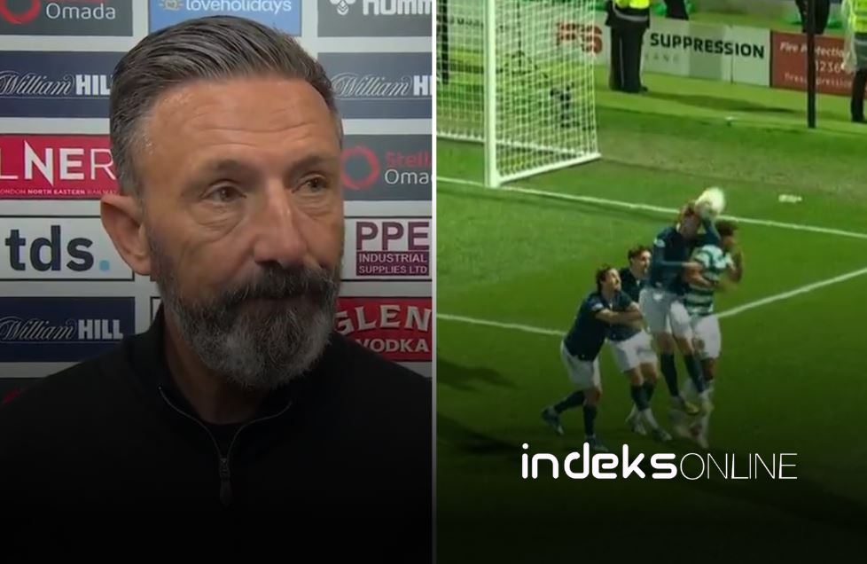 Trajneri i Hearts, Derek Mclnnes, e cilësoi penalltinë e akorduar Celtic si "të neveritshme".