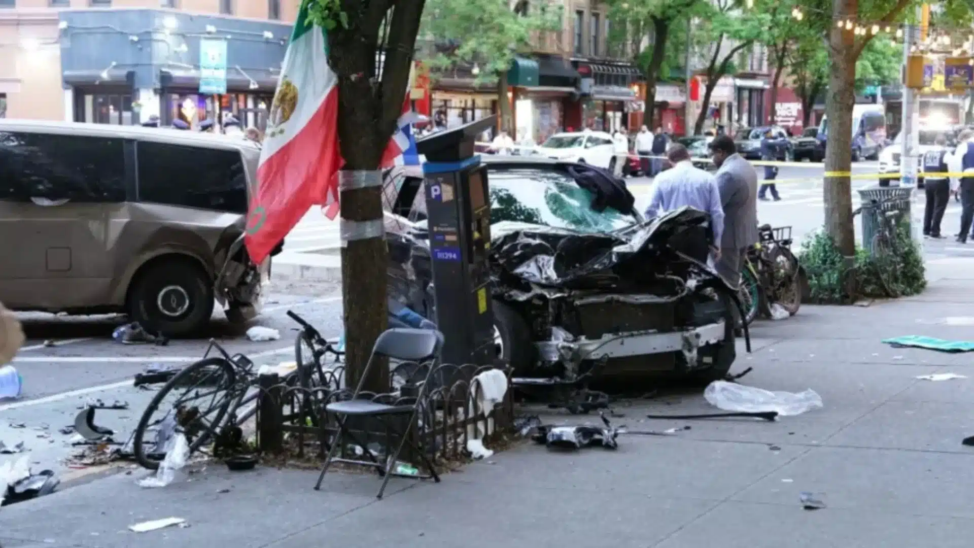 Makina në Manhattan merr përpara këmbësorët, 2 të vdekur dhe 3 të plagosur rëndë