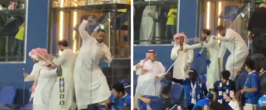 Përplasje me shkopinj në derbin e zjarrtë saudite mes Al Nassr dhe Al Hilal
