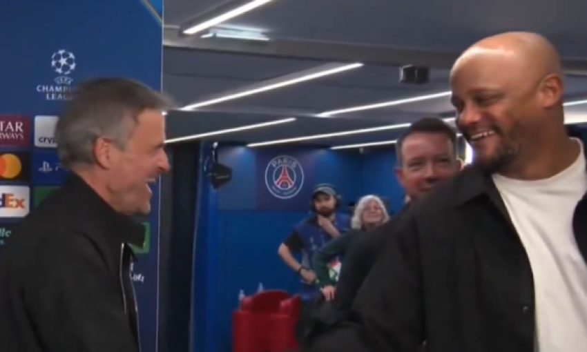 Vincent Kompany zbulon momentin kur i tha Luis Enriques se si mund ta shikojë lojën nga tribunat gjatë ndeshjes PSG-Bayern.