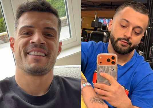 Komenti i Granit Xhakës për Gjestin që rrëmbeu vëmendjen e fansave