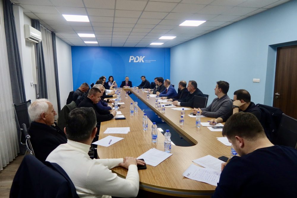 PDK kërkon zgjedhje brenda afateve kushtetuese pas përfundimit të afatit për Presidentin