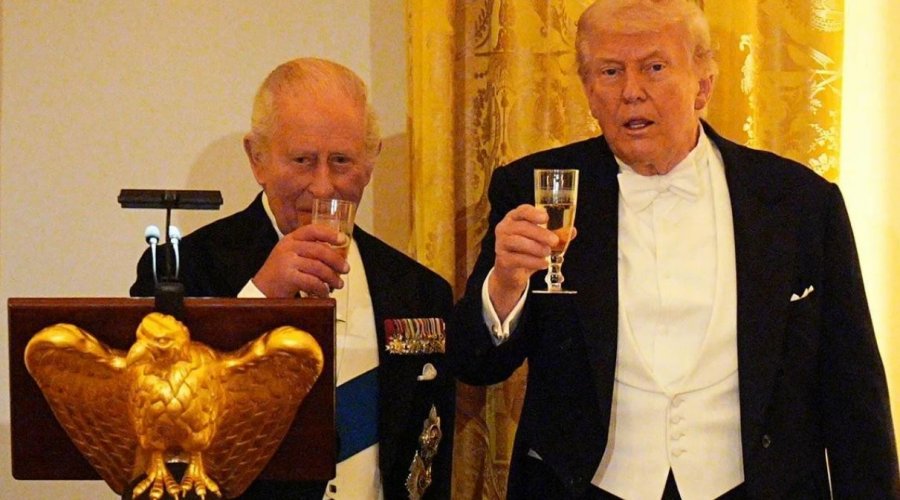 Trump njofton heqjen e të gjitha tarifave për importet e uiskit britanik në SHBA pas vizitës së Mbretit Charles.