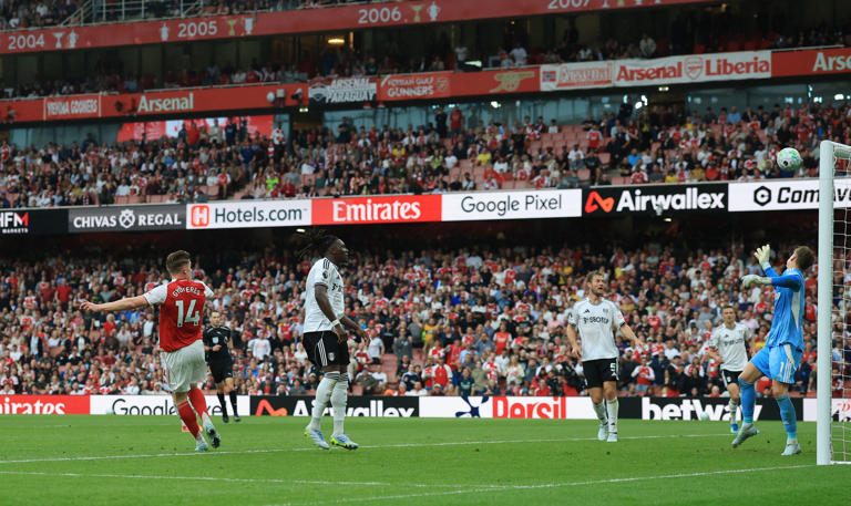 Arsenali forcon fronin në Premier League pas fitores 3-0 ndaj Fulhamit
