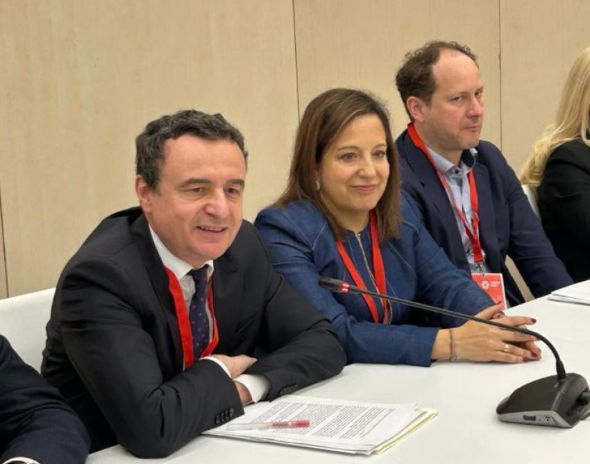 Albin Kurti në Barcelonë për Samitin Global të së Majtës Evropiane