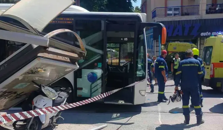 Përplasja dramatike e autobusëve në Selanik lë një të plagosur rëndë
