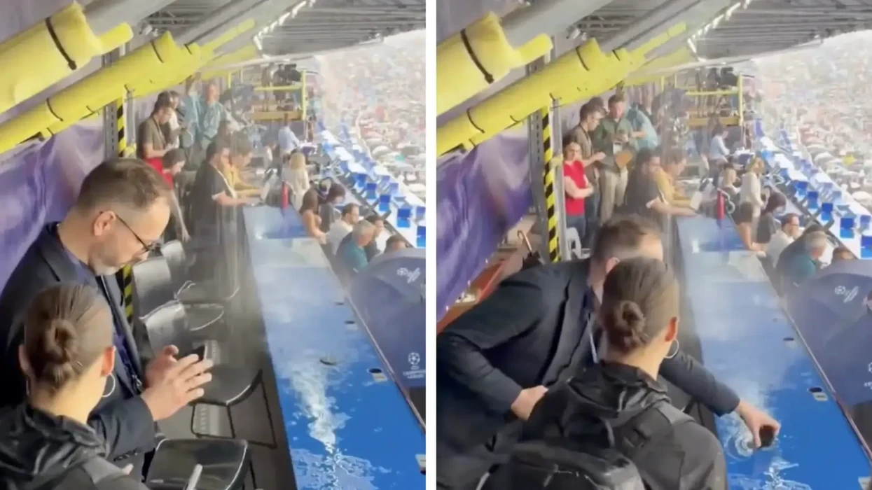 Përmbytje në ‘Camp Nou’ gjatë fitores spektakolare të Barcelonës