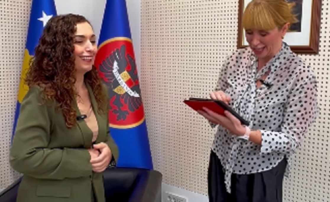 Vjosa Osmani shmang zgjedhjen mes Ramës dhe Kurtit në një pyetje të thjeshtë
