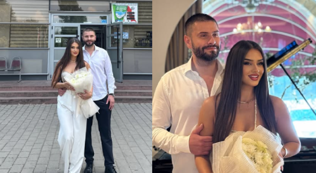 Dardan Berisha i ka dhënë fund beqarisë duke u martuar me partneren e tij Belindën.