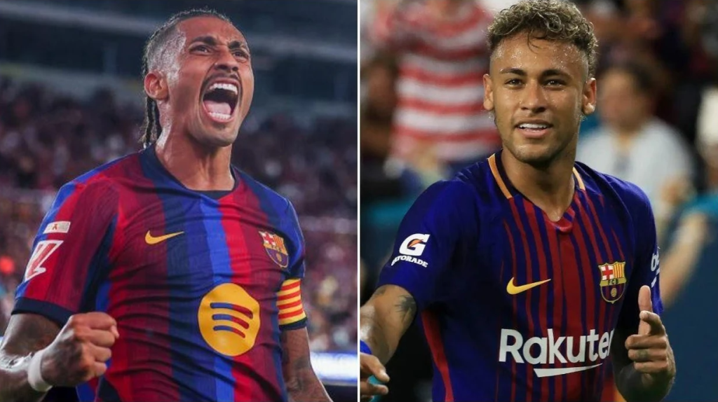 Raphinha sfidon legjendat braziliane te Barcelona me fillimin e tij historik