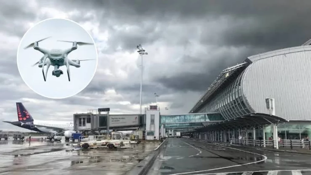 Droni misterioz rikthehet pranë Aeroportit të Brukselit për të dytën natë