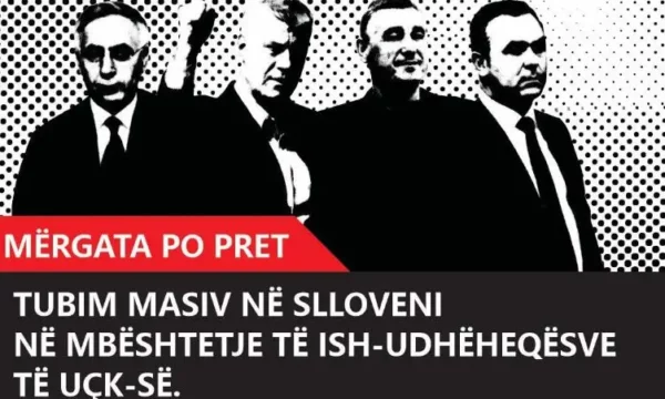 Mërgimtarët në Slloveni organizojnë protestë simbolike për ish-krerët e UÇK-së