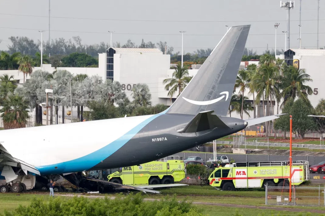 Tragjedia në Miami: Avioni i Amazon Air del nga pista, 5 viktima dhe 5 të plagosur