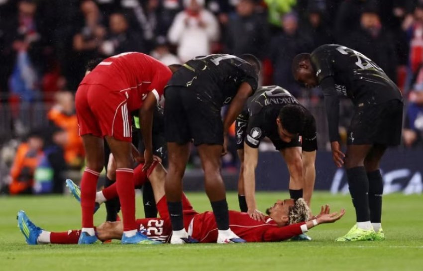 Hugo Ekitiké konfirmohet jashtë Botërorit pas këputjes së tendinit të Akilit.