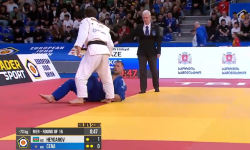 Dardan Cena u eliminua në raundin e tretë të Kampionatit Evropian të xhudos nga Hidayat Heydarov.