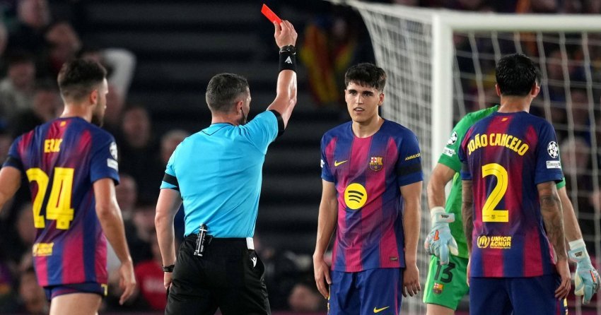 Barcelona vendos rekord negativ me kartonët e kuq në Champions League