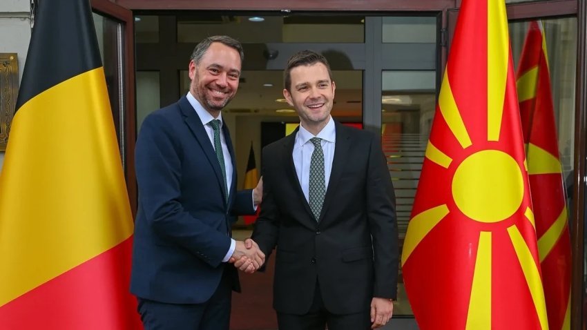 Belgjika garanton mbështetje të fortë për Maqedoninë e Veriut në rrugën eurointegruese