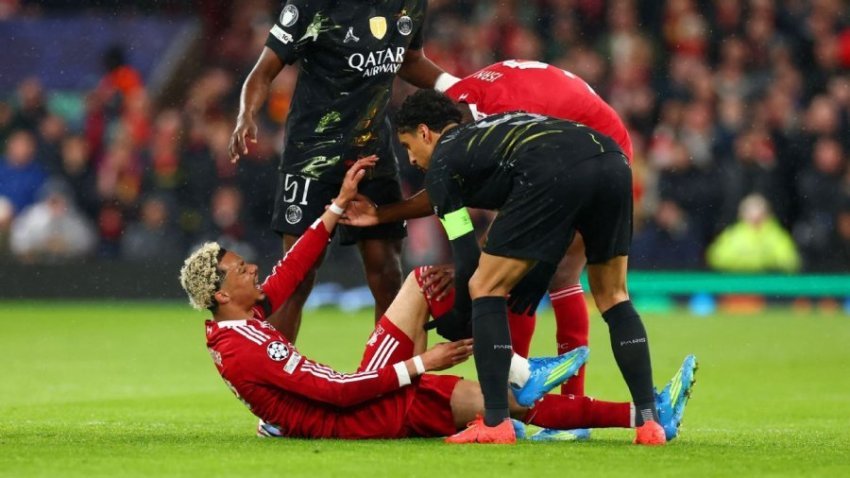 Hugo Ekitike konfirmohet zyrtarisht se humb sezonin me Liverpoolin dhe Kupën e Botës me Francën.