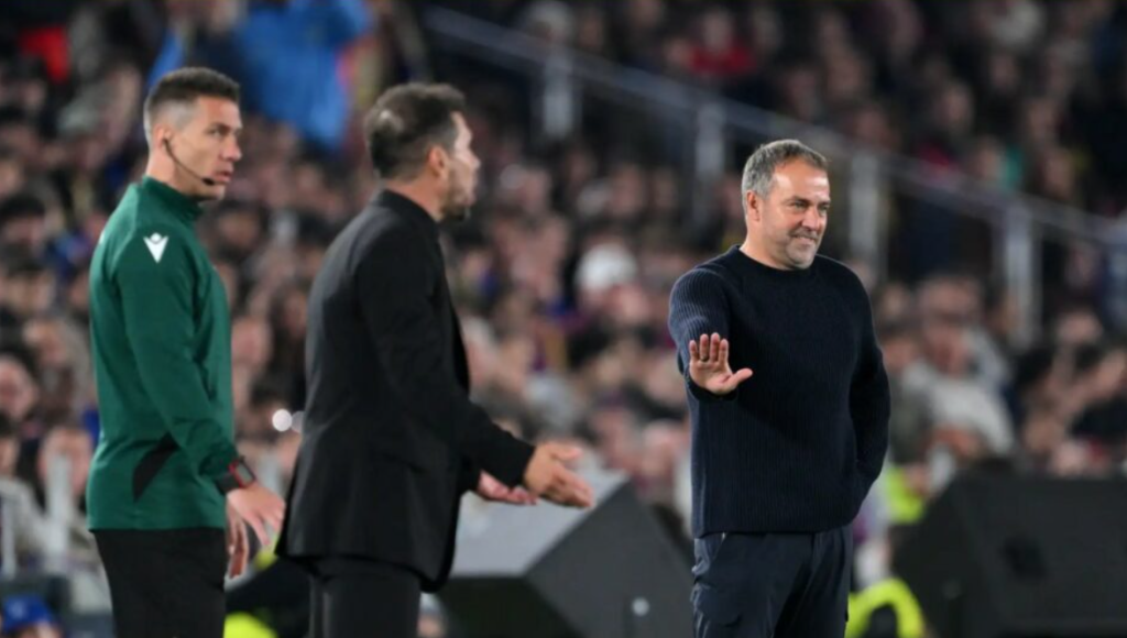 Simeone reagon qetësisht ndaj ankesave të Barcelonës pas ndeshjes me Atlético Madrid