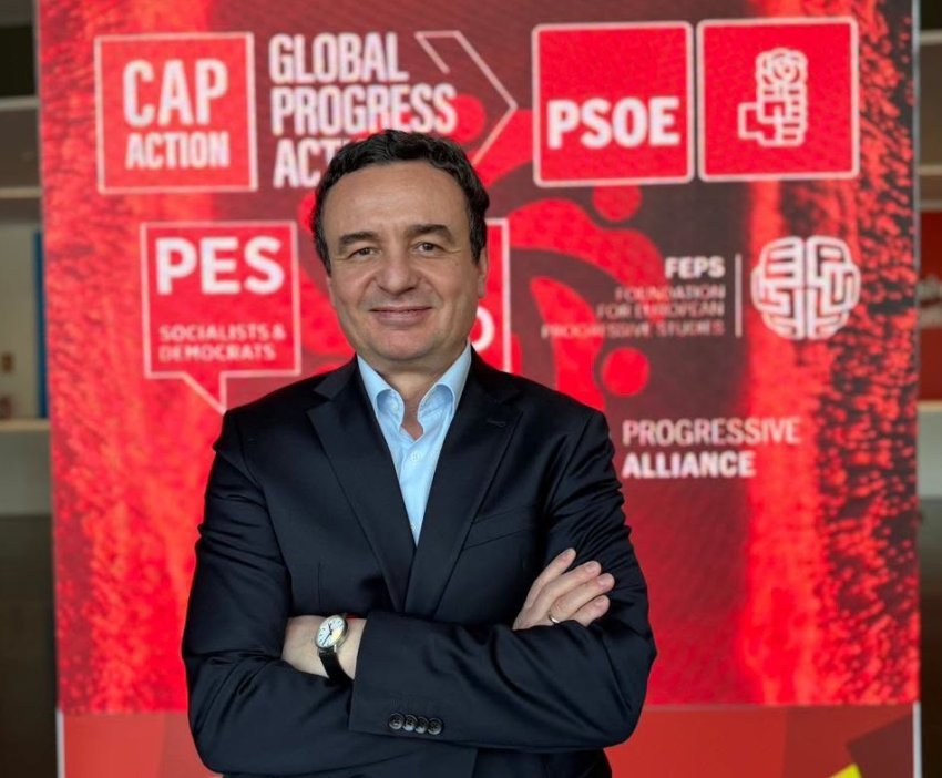 Albin Kurti në Barcelonë: Aleanca Globale Progresive për Drejtësi dhe Barazi