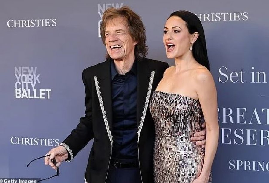 Mick Jagger dhe Melanie Hamrick shkëlqejnë në Galan e Baletit të NYC-së