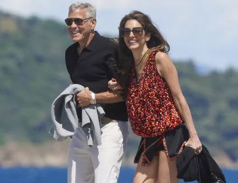 George dhe Amal Clooney: Ditëlindje luksoze dhe dashuri në St. Tropez
