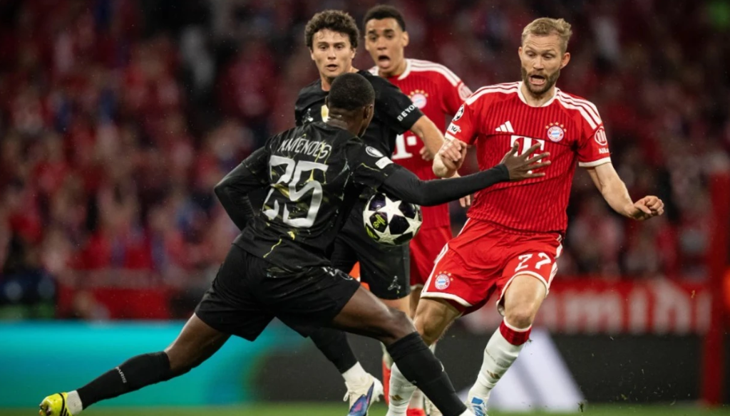 Pse Nuno Mendes shpëtoi kartonin e kuq në gjysmëfinalen e Ligës së Kampionëve?