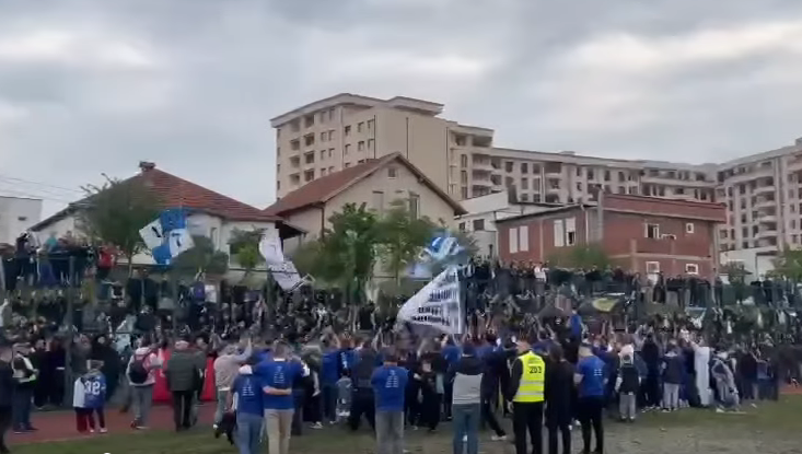 Drita fitoi 2:0 ndaj Ballkanit me gola nga Besnik Krasniqi dhe Abdoul Karim Dante, duke siguruar matematikisht titullin e pestë tri xhiro para fundit të kampionatit.