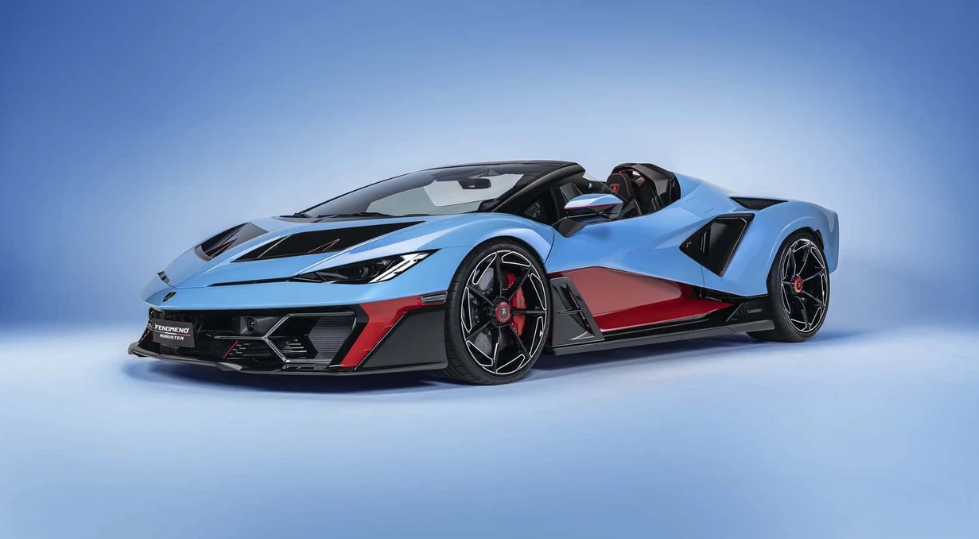 Lamborghini Fenomeno Roadster: Supermakina elektrizuese pa çati që sfidon pritshmëritë