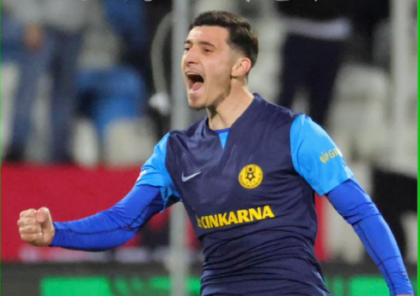 Milot Avdyli dyfishon epërsinë për Celjen ndaj Dritës