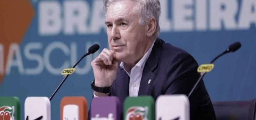 Carlo Ancelotti konfirmon se do të rinovojë kontratën me Brazilin për katër vite të tjera deri në Kupën e Botës 2030.