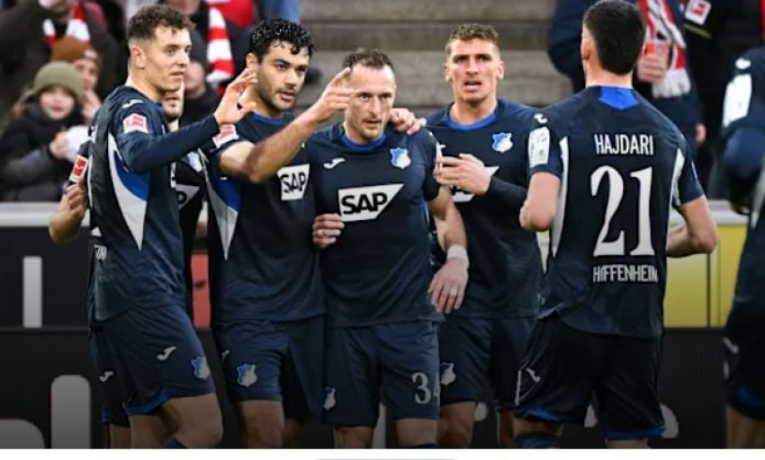 Albian Hajdari asiston në barazimin 2:2 të Hoffenheimit ndaj Kolnit