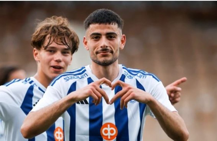 Art Berisha shënon gol të bukur ndaj PSG-së në UEFA Youth League