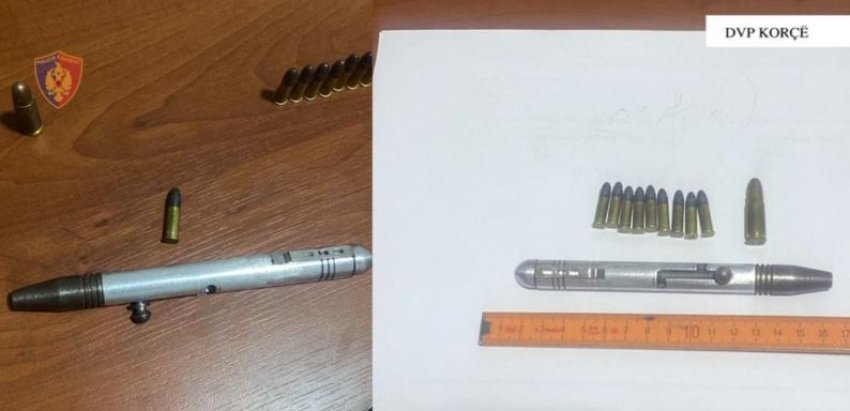 Arrestohet në Maliq 32-vjeçari me pistoletë “stilolaps”