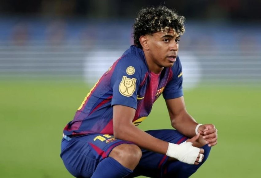 Lamine Yamal dërgon mesazh mbështetës pas eliminimit të Barcelonës nga Kupa e Mbretit