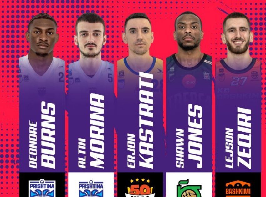 Deondre Burns shpallet MVP i javës së 23-të në Superligën e Kosovës