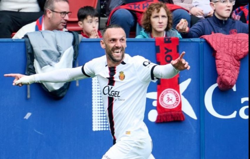 Vedat Muriqi është përfshirë në ekipin ideal të javës së 27-të në La Liga pas paraqitjes së shkëlqyer me Mallorcan.